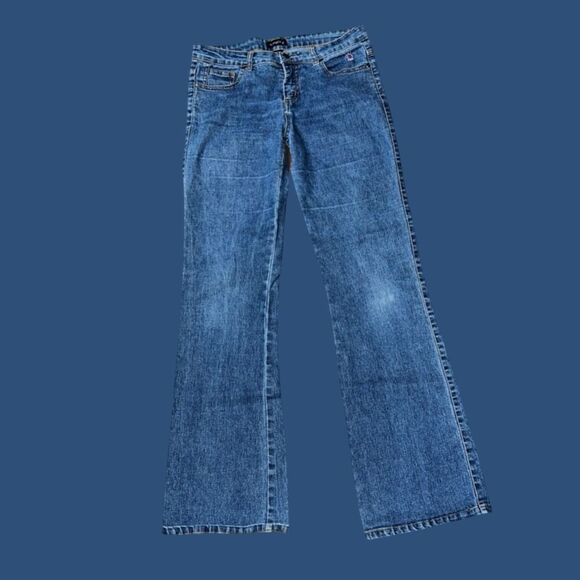 Vintage Juniors Playboy Denim Bootcut Jeans Size 7 30x32 #151 - Picture 6 of 6